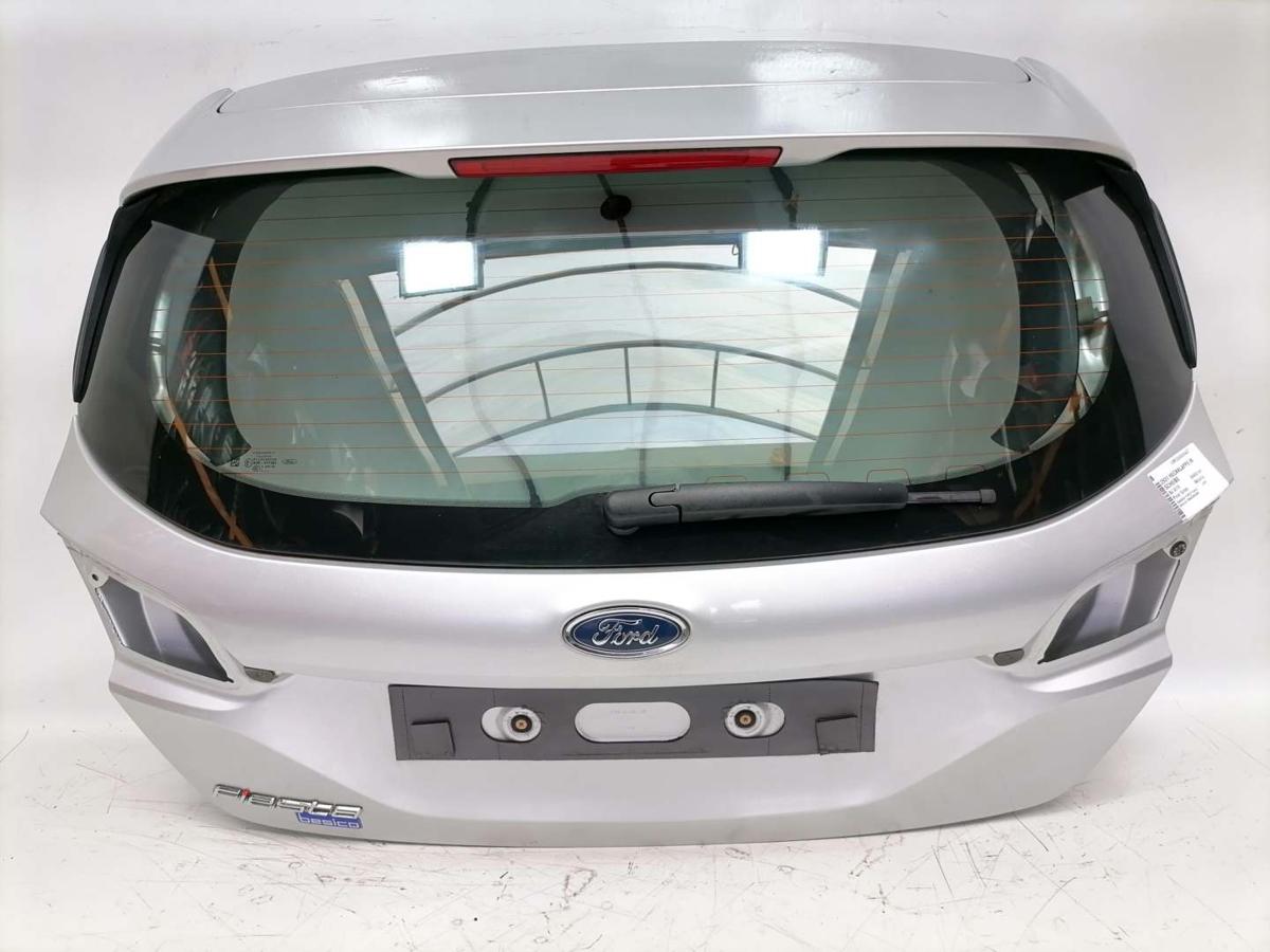 Ford Fiesta MK7 original Heckklappe mit Heckscheibe Polar Silber Metallic Bj.2018